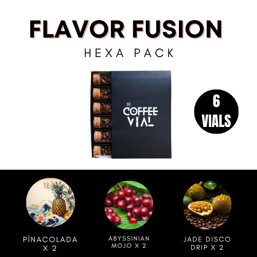 Flavour Fusion Hexa Pack - (Assorted Pack of 6 Vials)